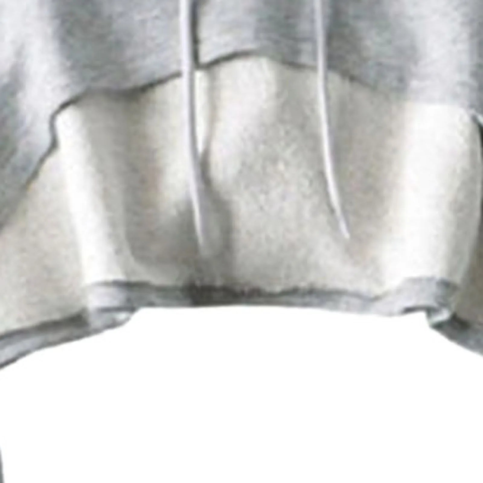 Cropped Hooded Sweatshirt